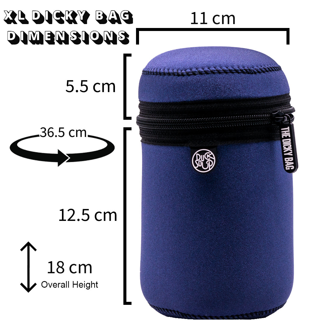 Black Neo-Skin Dicky Bag