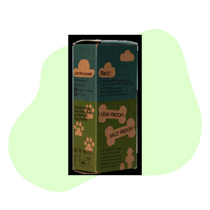 Fetch-It Compostable Poop Bags - detail view - dog poo bag refill | Dicky Bag